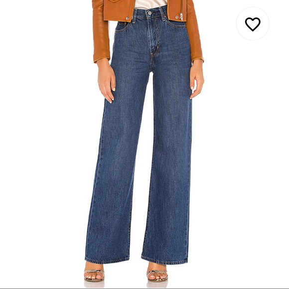 Levi's Ribcage Wide Leg Jean in High Times - Picture 8 of 10